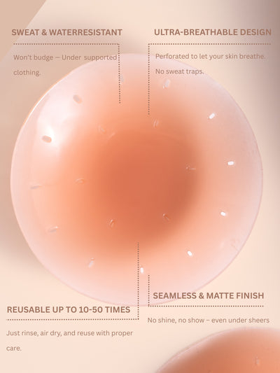 Reusable Non Adhesive Nipple Pasties Accessories UNDERNEAT