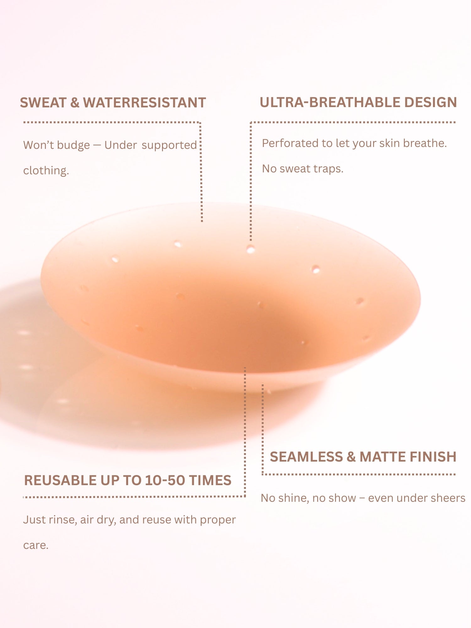 Reusable Adhesive Nipple Pasties Accessories UNDERNEAT