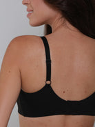 CROSSOVER BRALETTE BLACK