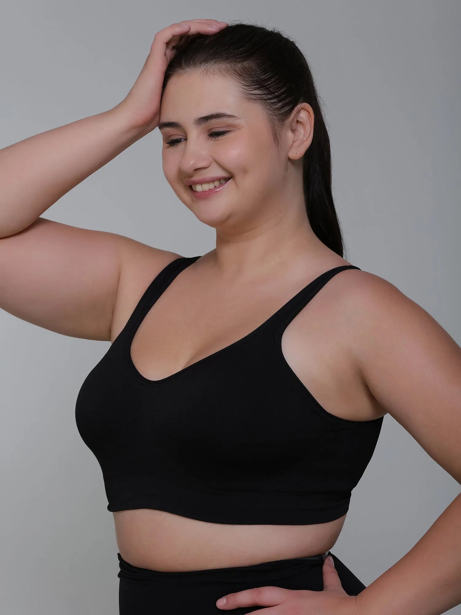 PADDED ALL DAY BRA BLACK