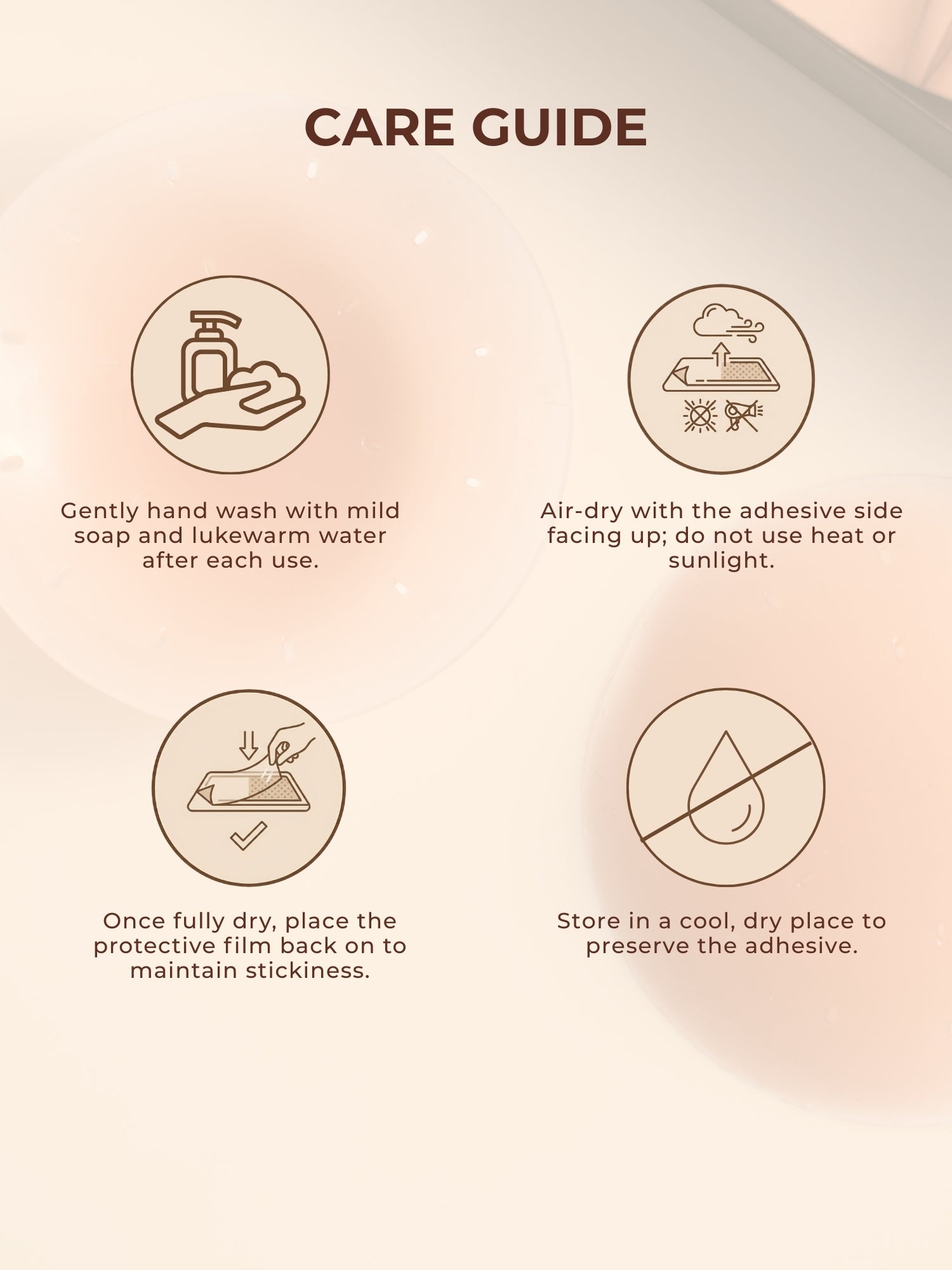 Reusable Adhesive Nipple Pasties Accessories UNDERNEAT