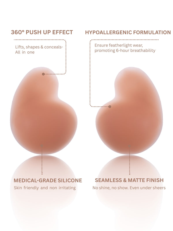 Reusable Breast Lift Cup-Comma Bunny Ups 2.0 Accessories UNDERNEAT