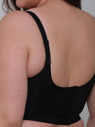 UNDERWIRE PUSH UP BRA BLACK