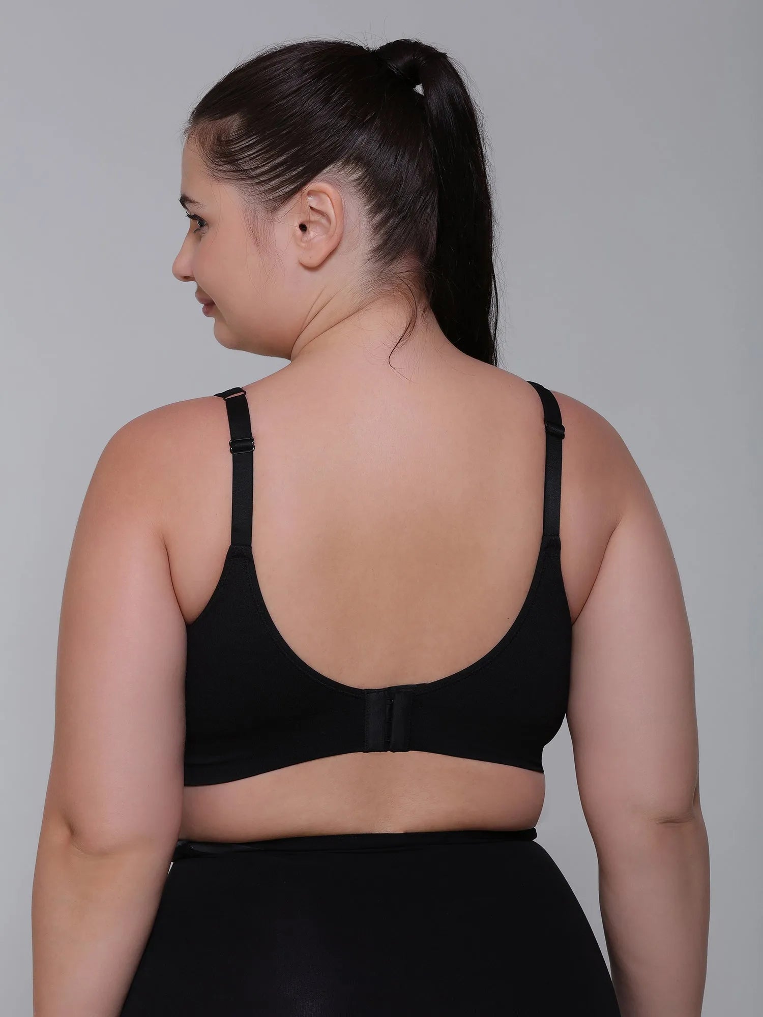 PADDED ALL DAY BRA BLACK