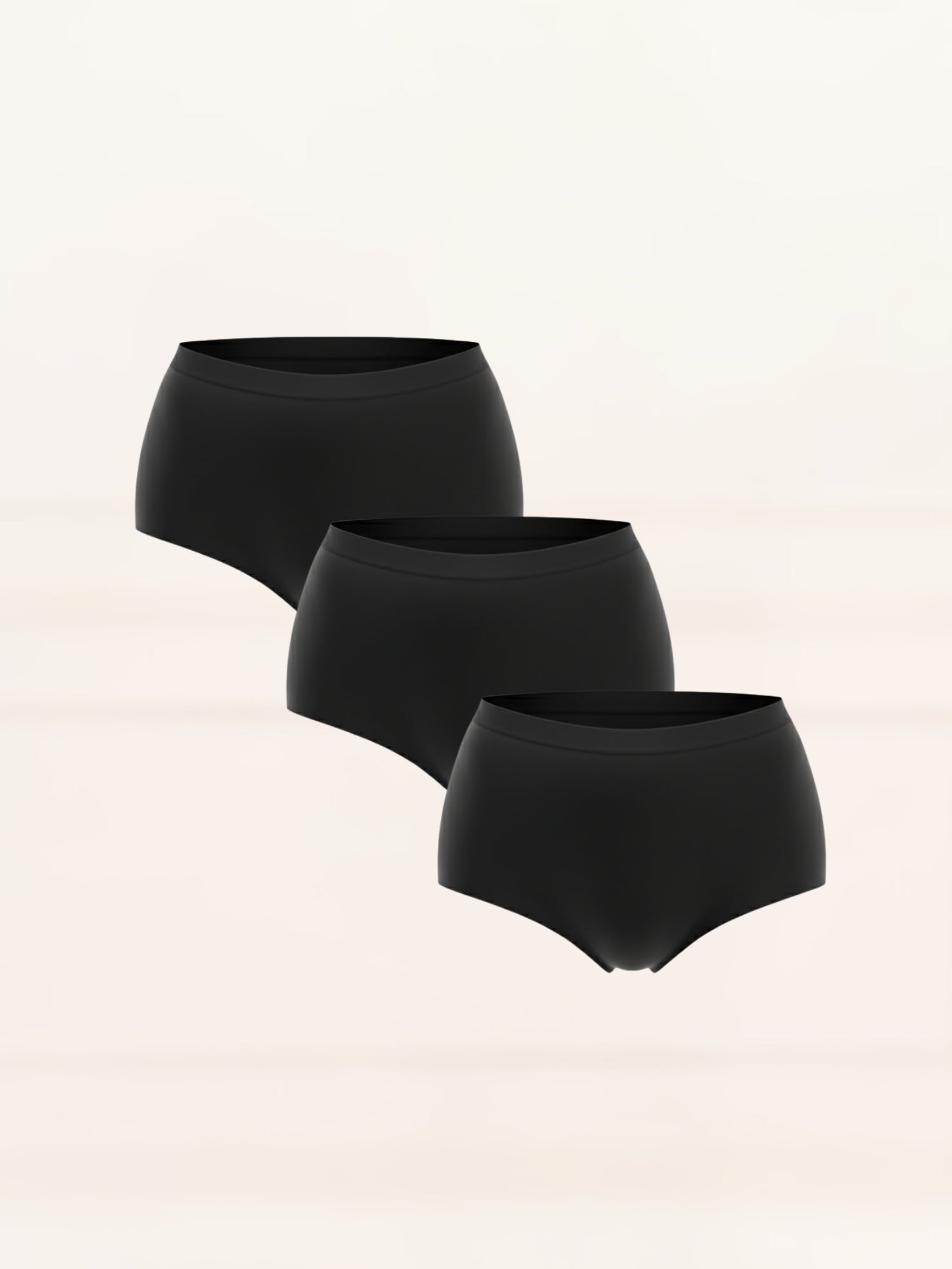 Every Day High Waisted Briefs Combo Packs Shorts UNDERNEAT Black S