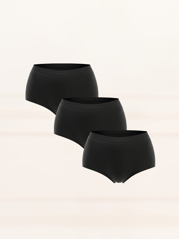 Every Day High Waisted Briefs Combo Packs Shorts UNDERNEAT Black S