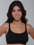SCOOP BRALETTE BLACK