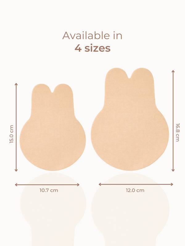 Reusable Bunny Lift Covers – Anti Sweat, Medical-Grade Adhesive, Discreet Bust Lift & Shaping Accessories UNDERNEAT