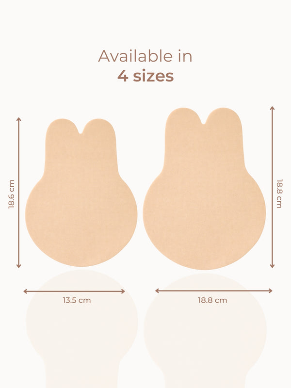 Reusable Bunny Lift Covers – Anti Sweat, Medical-Grade Adhesive, Discreet Bust Lift & Shaping Accessories UNDERNEAT