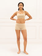 All Day comfort Boy Shorts Shorts UNDERNEAT Beige S