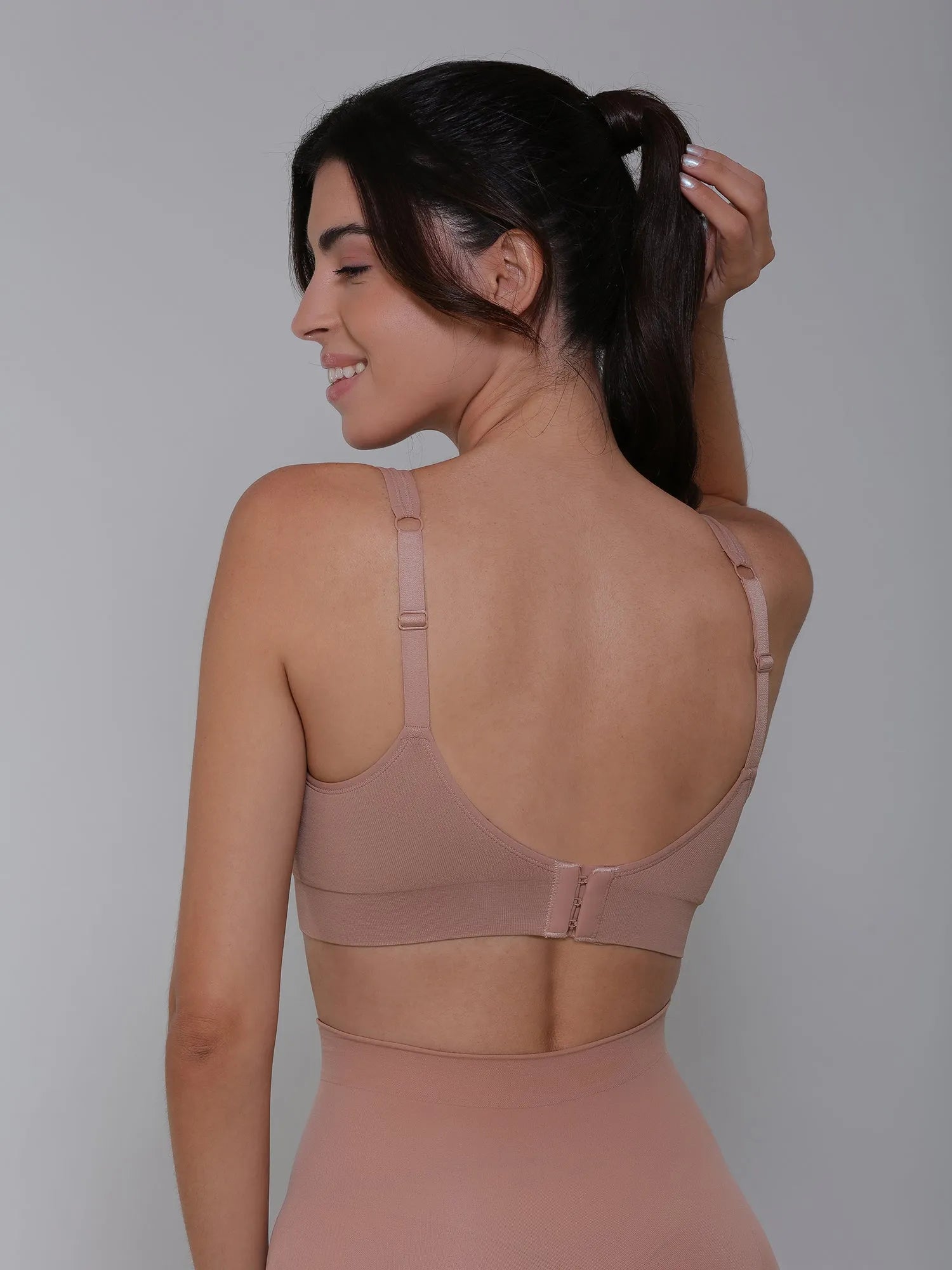 PADDED ALL DAY BRA BEIGE