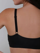 SCOOP BRALETTE BLACK