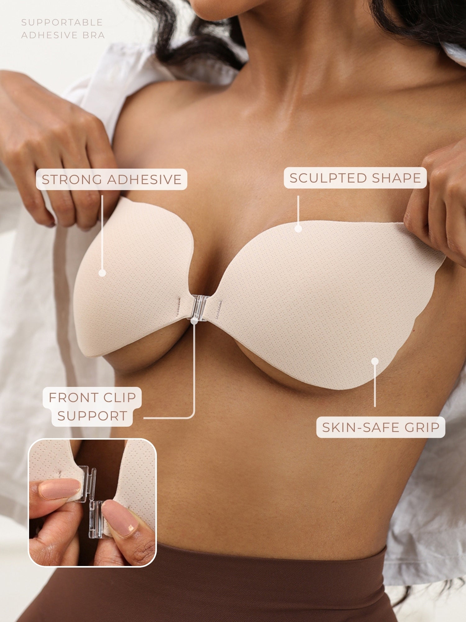 Supportable Adhesive Bra Accessories UNDERNEAT
