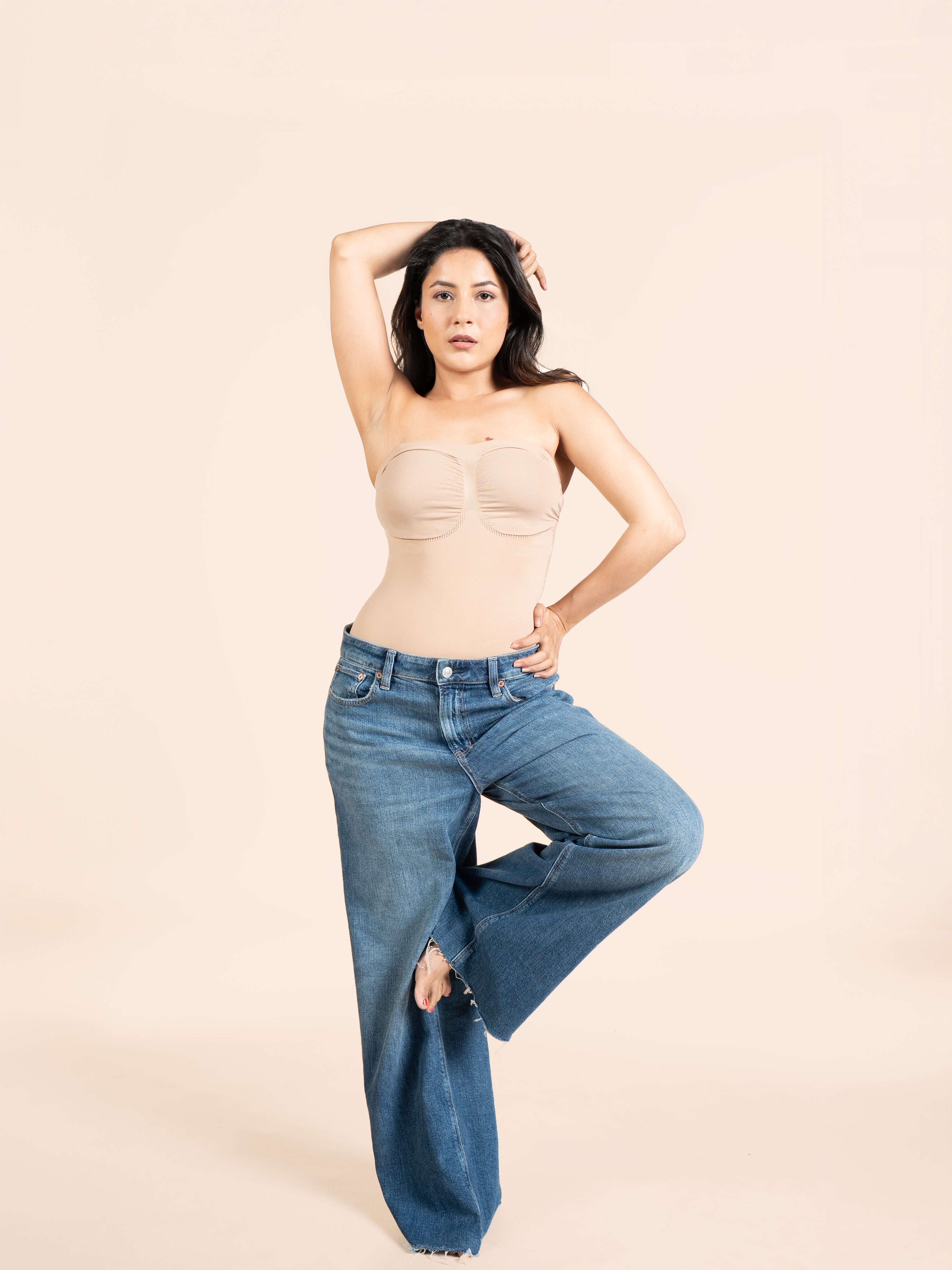 Strapless Butt Lifting Bodysuit Bodysuit UNDERNEAT