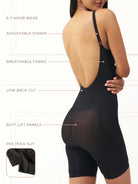 Backless Butt Lifting Bodysuit