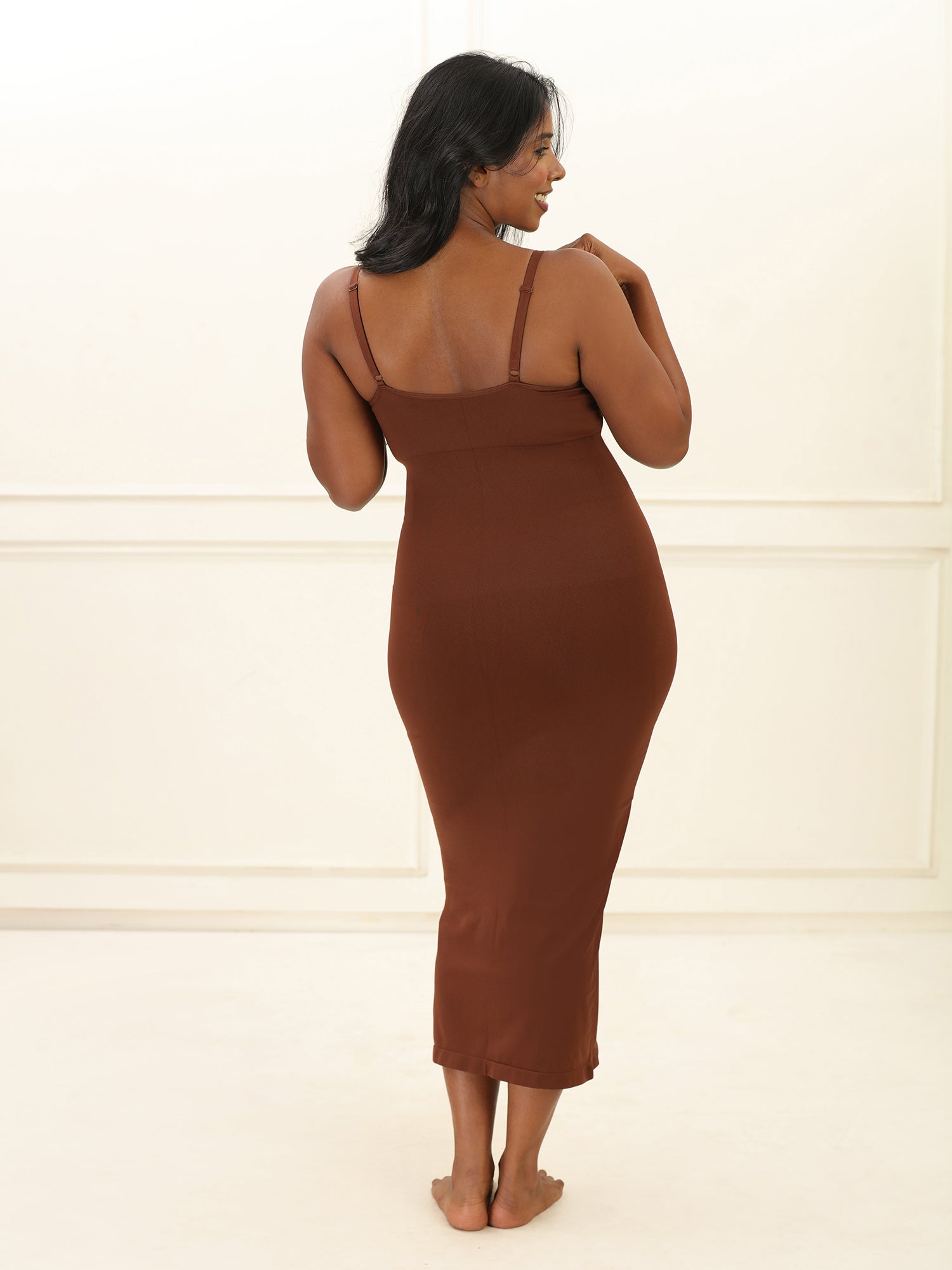 Built in bra bodycon dress Bodysuit UNDERNEAT