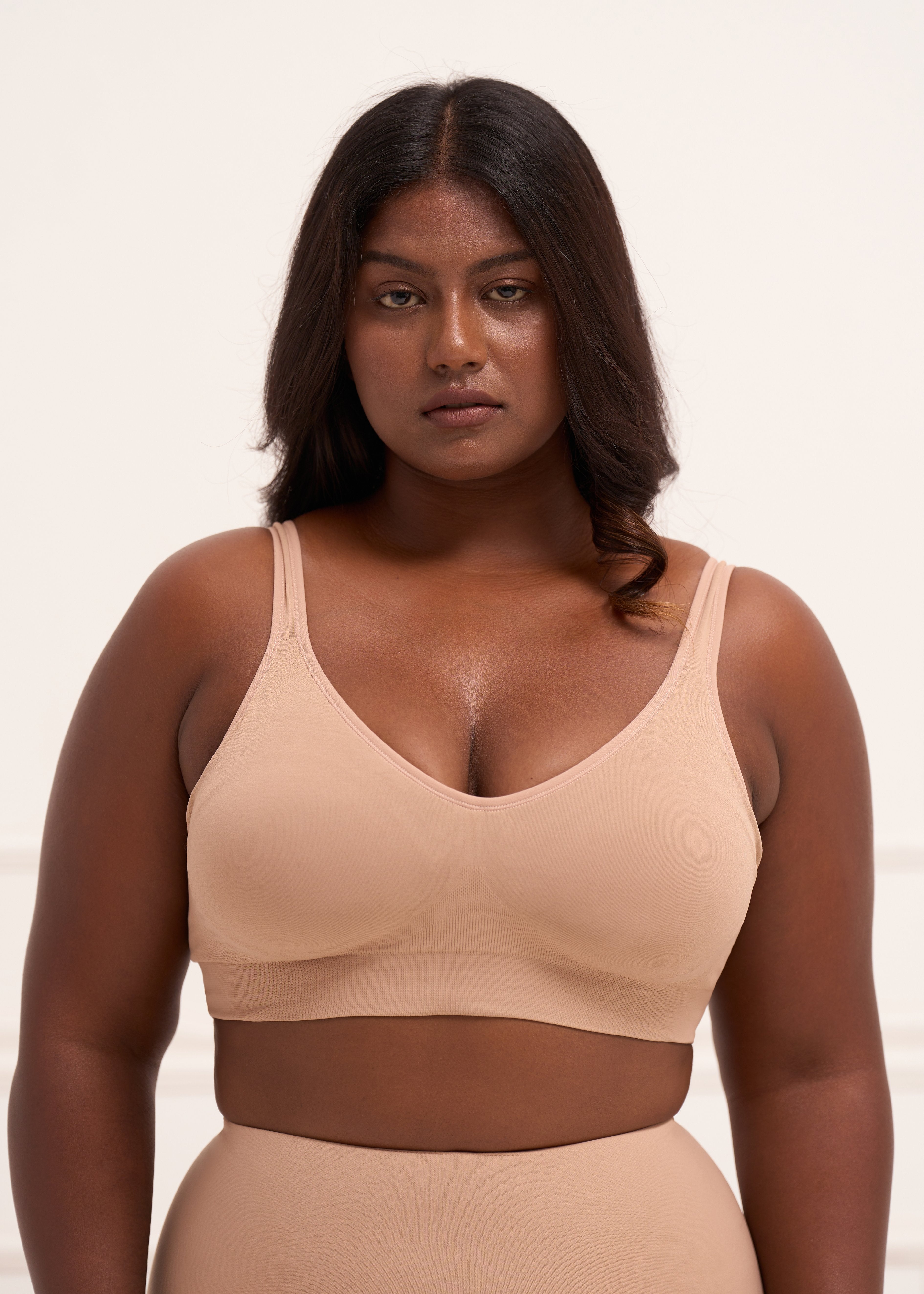 Padded All Day Bra Bra UNDERNEAT Beige S