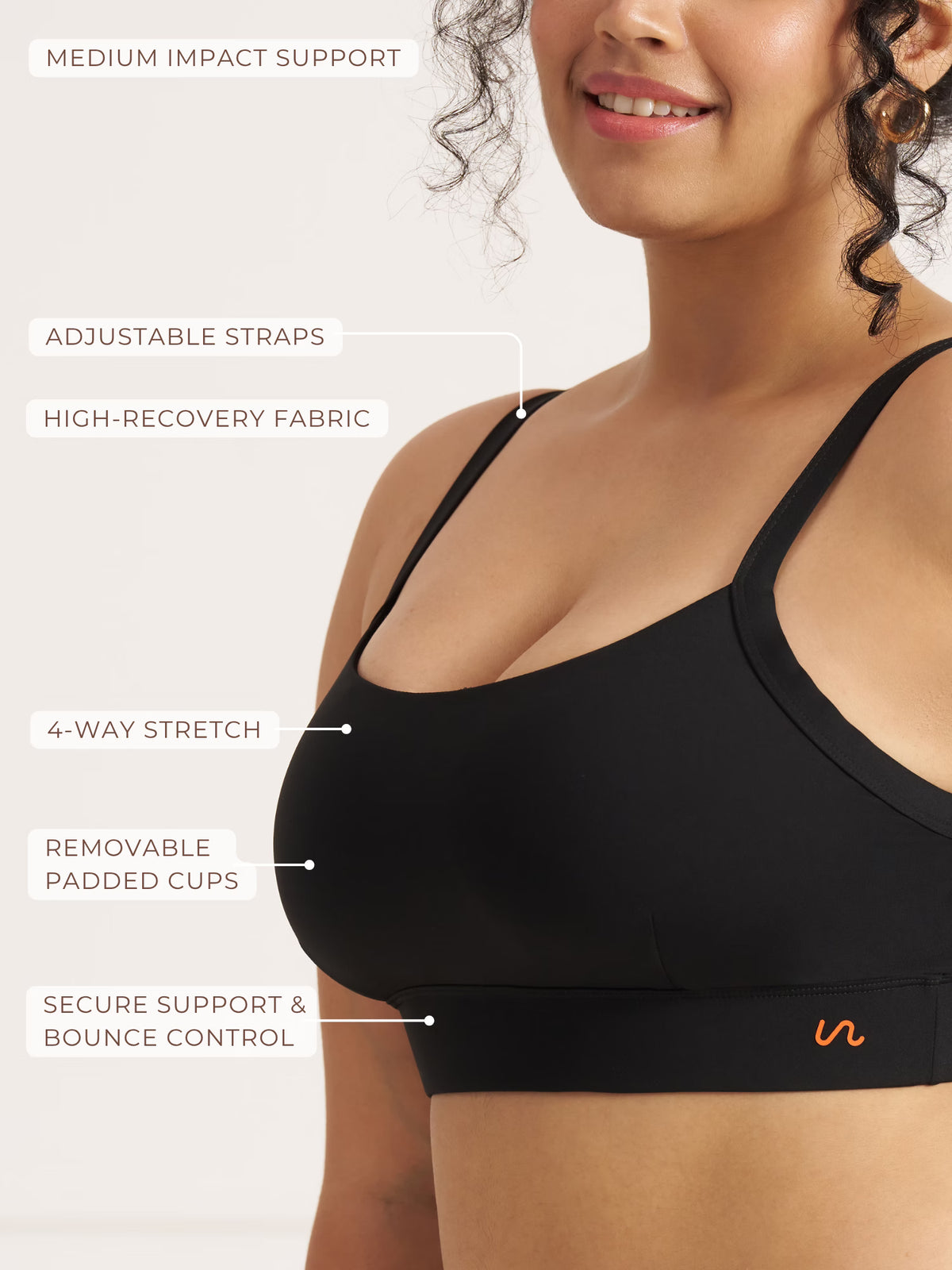 All-Way Motion Medium Impact Sports Bra