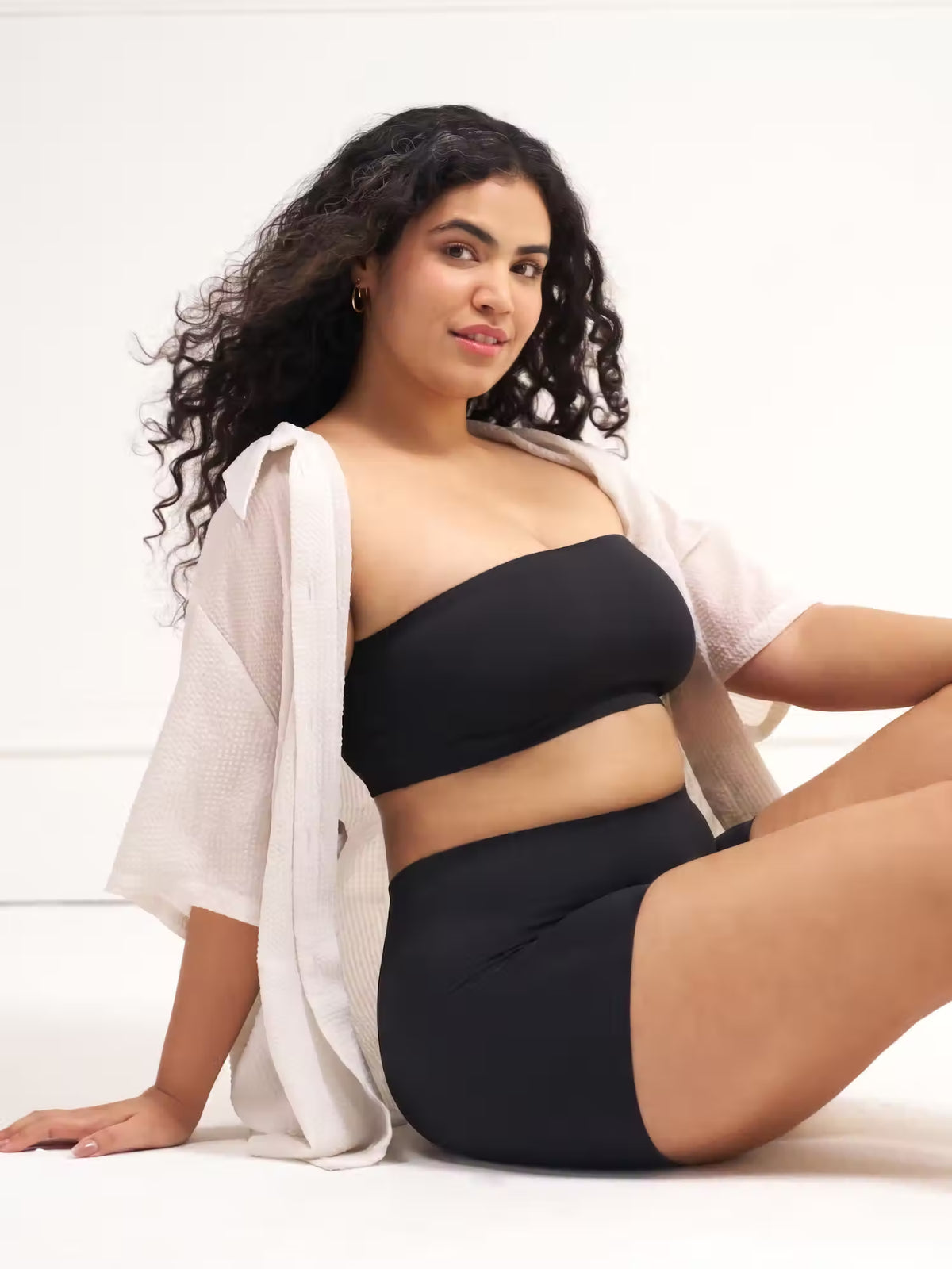 Bandeau - No Slip Non-Padded Wireless Seamless Tube Bra.