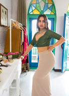 Saree Shapewear Bodysuit UNDERNEAT Beige S