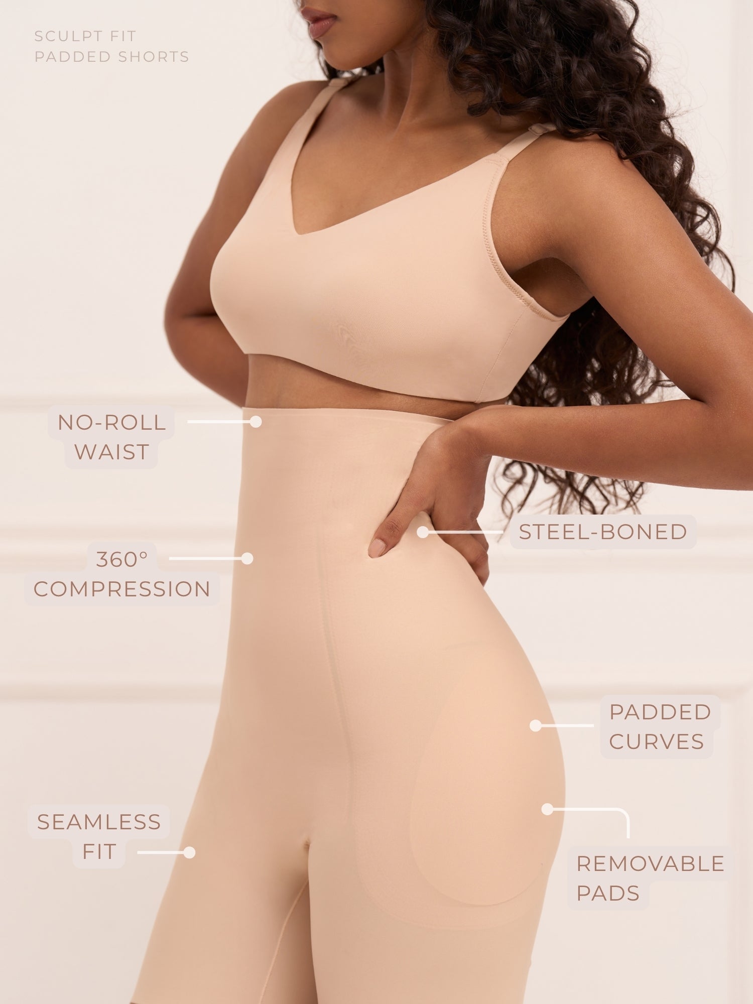 Sculpt Fit Padded Shorts Shorts UNDERNEAT