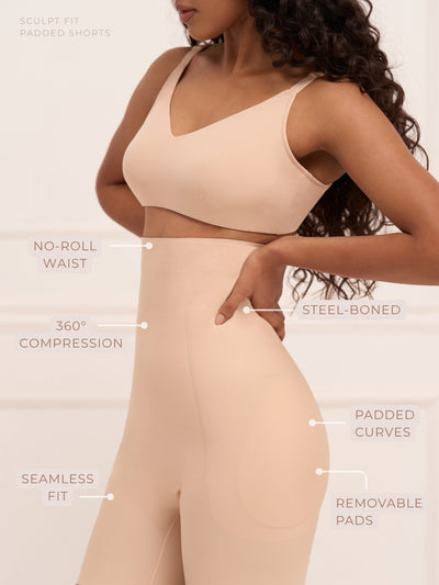 Sculpt Fit Padded Shorts Shorts UNDERNEAT