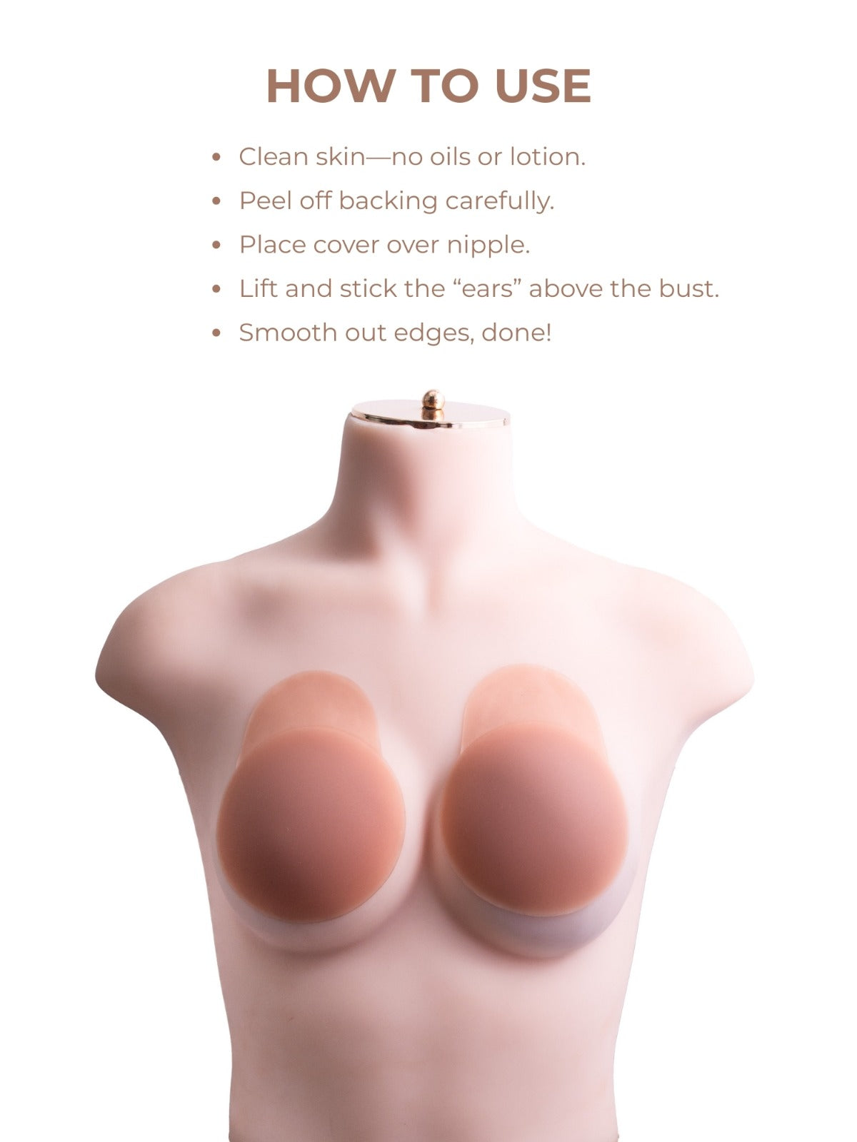 Reusable Breast Lift Bunny Ups Accessories UNDERNEAT