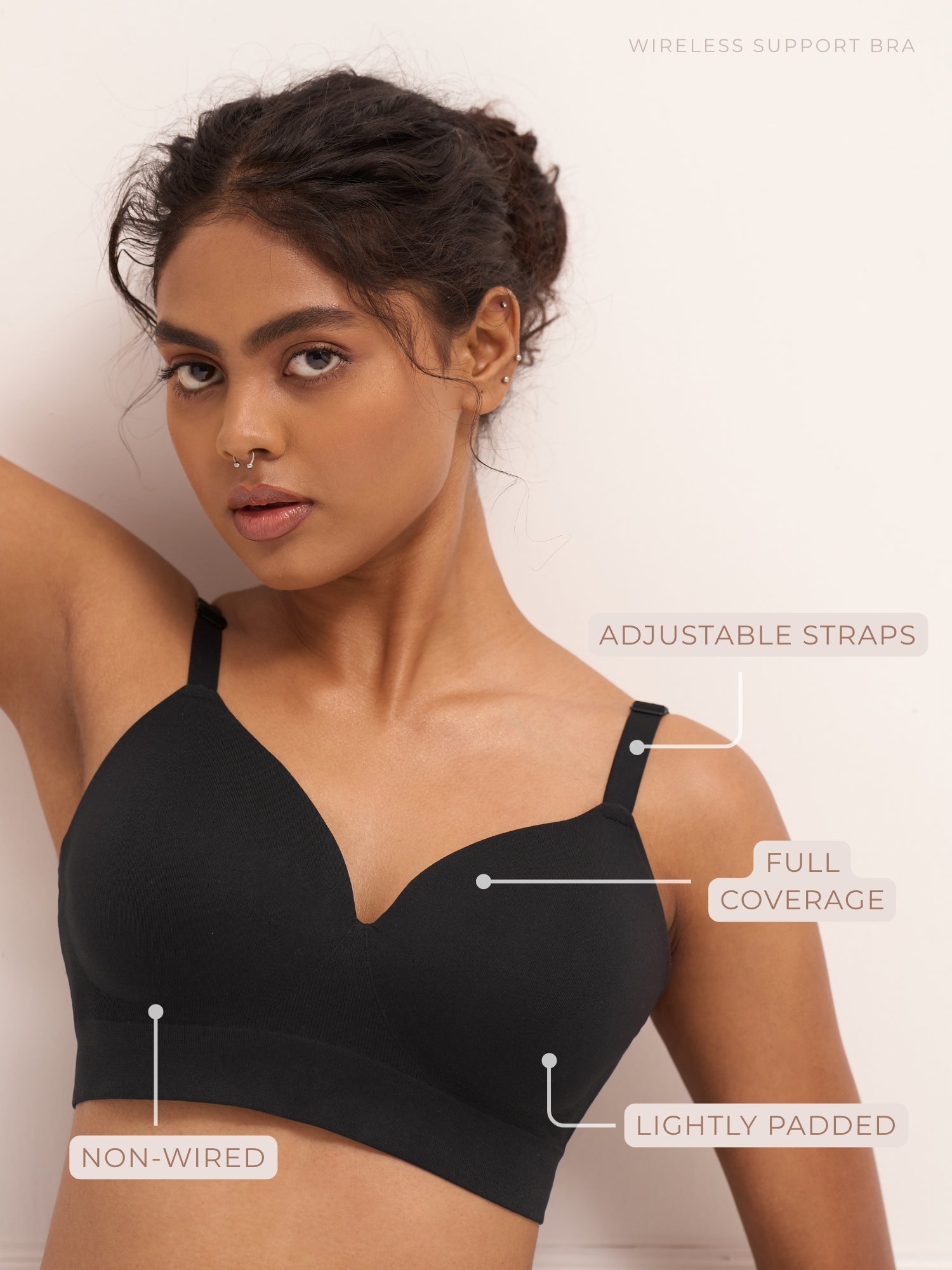Wireless Support Bra Bra UNDERNEAT