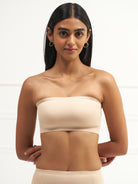 Bandeau - No Slip Non-Padded Wireless Seamless Tube Bra.