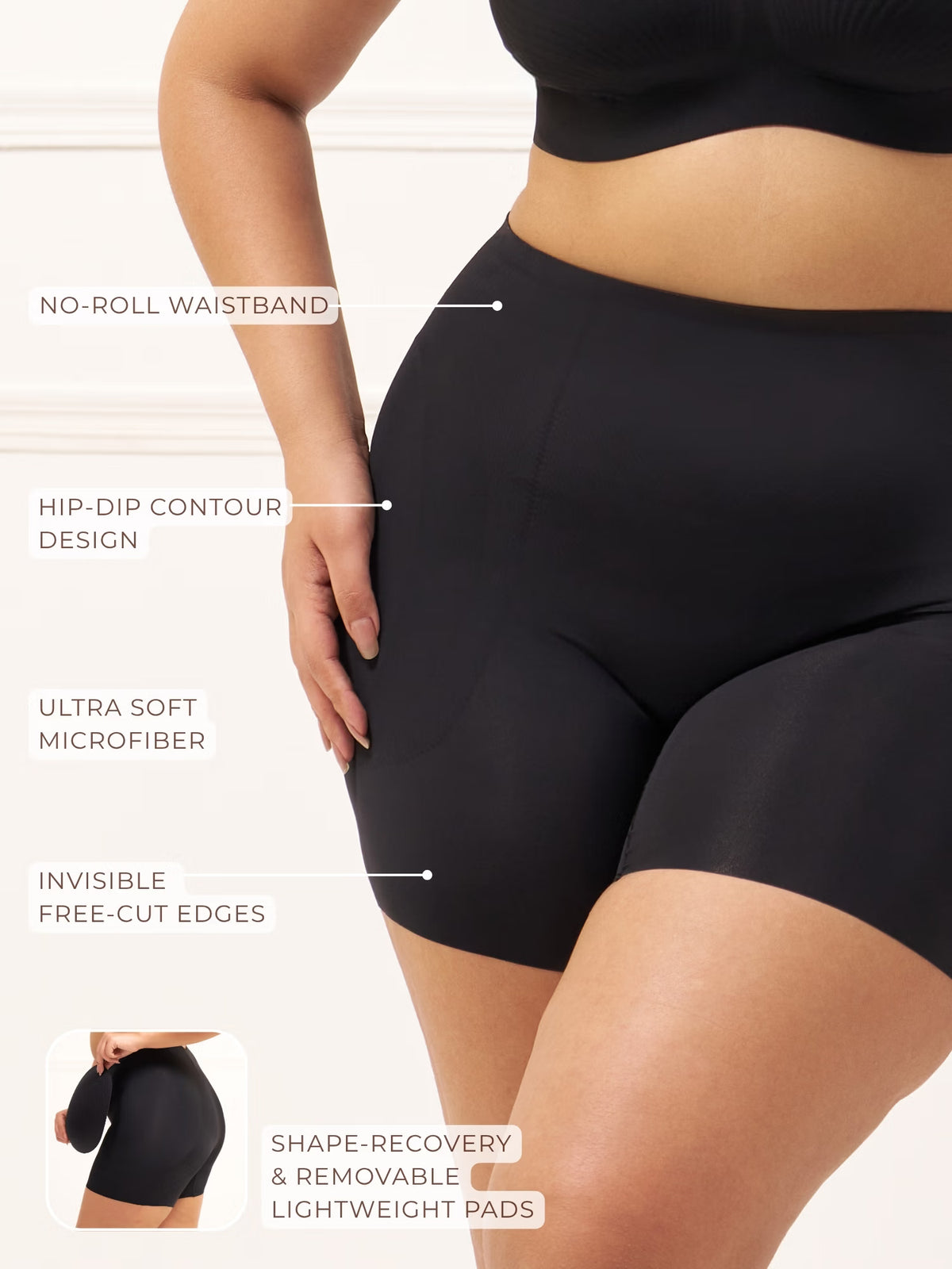 Hip Dip Shapewear Shorts