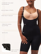 Open Bust Butt Lifting Bodysuit