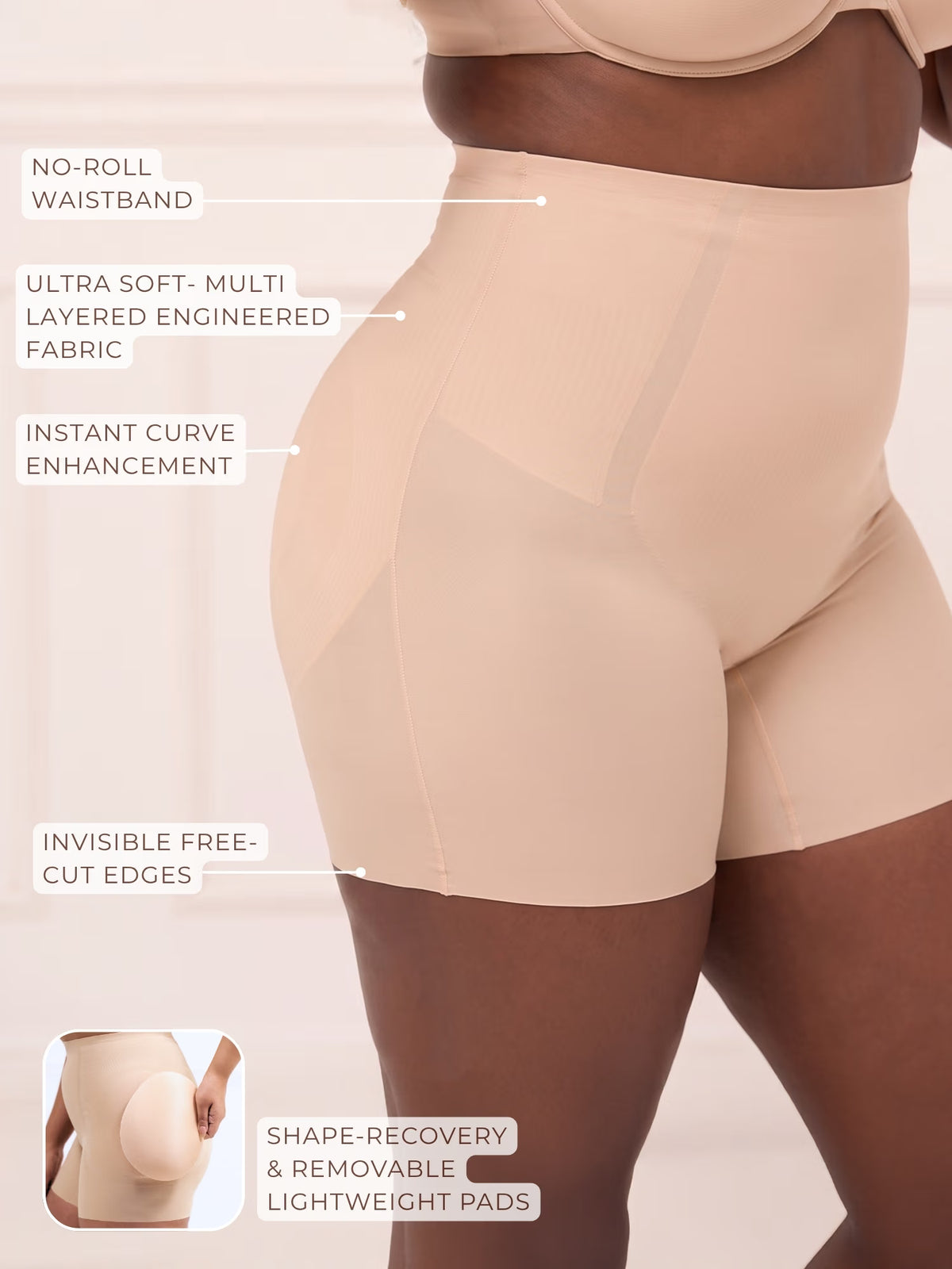 Butt Padded Shorts