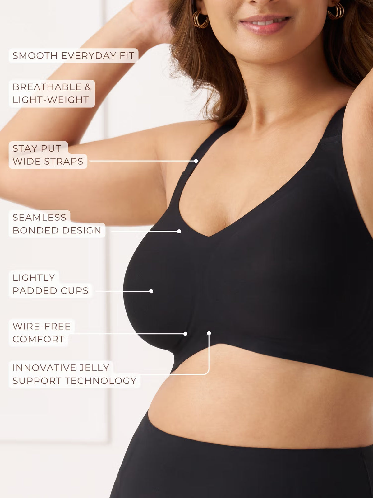 Everyday Comfort Jelly Bra