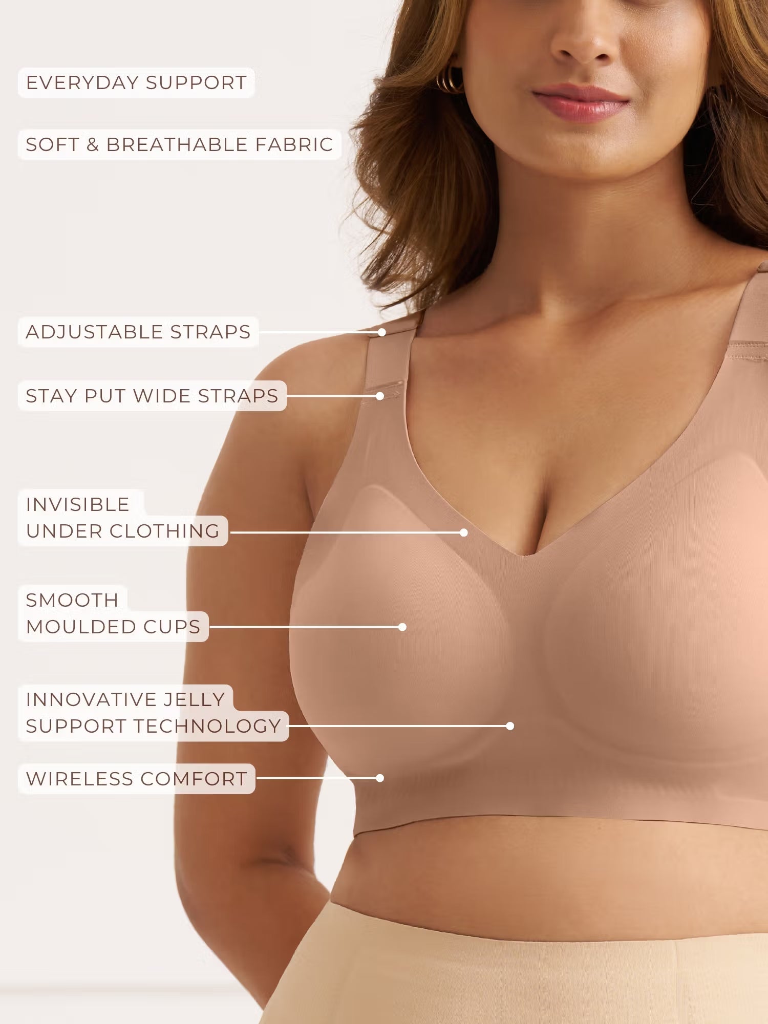 Everyday Support Jelly Bra