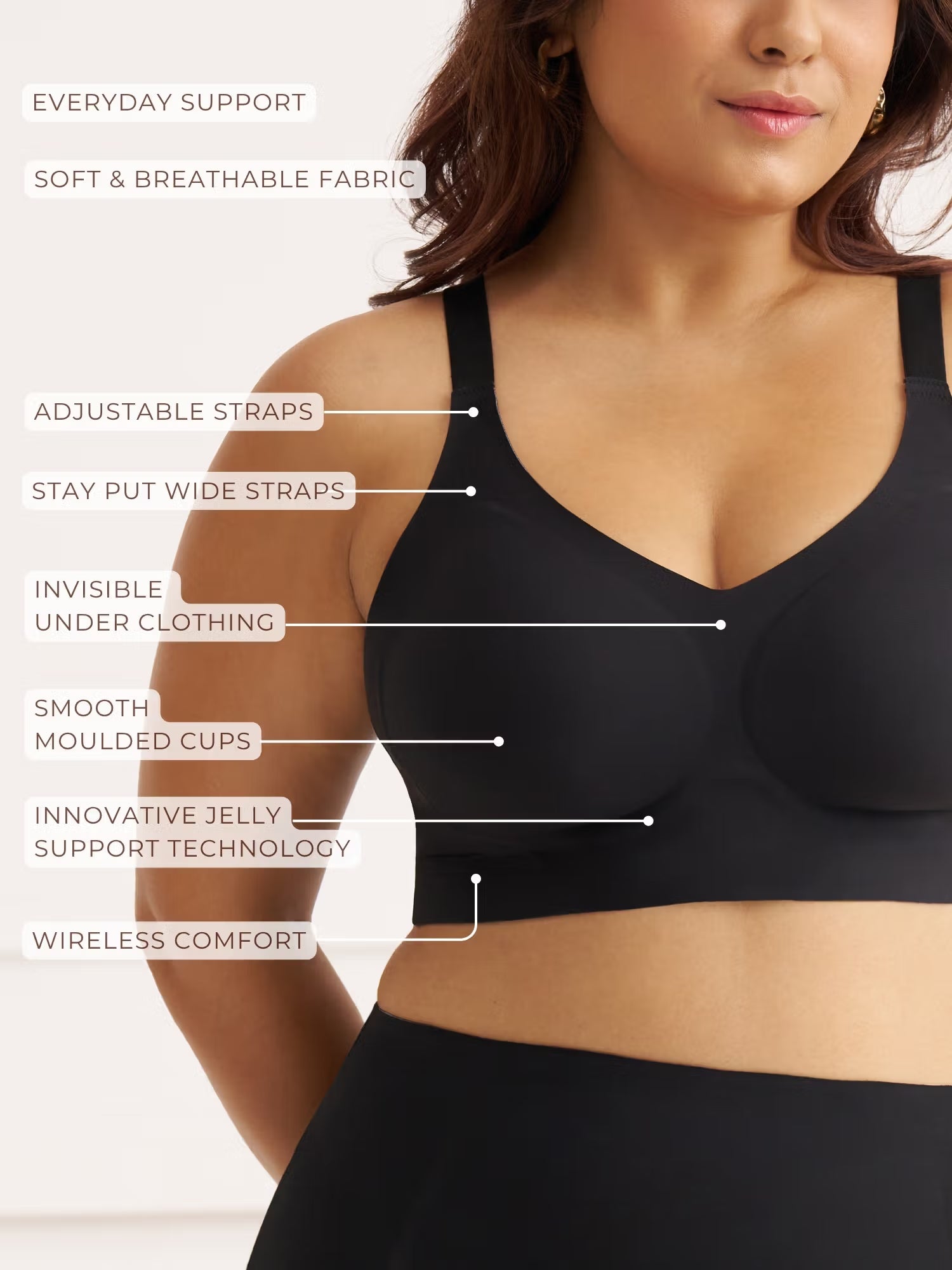 Everyday Support Jelly Bra