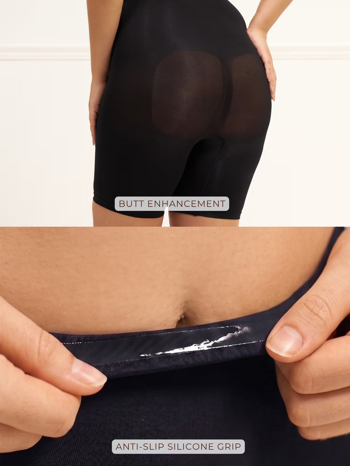 Mid Waist Butt Lifting Shorts