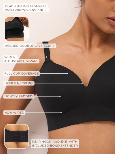 Wireless Support Bra
